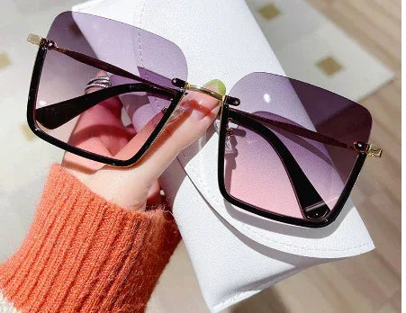trendy-square-large-frame-sunglasses-with-uv-protection - Viexta