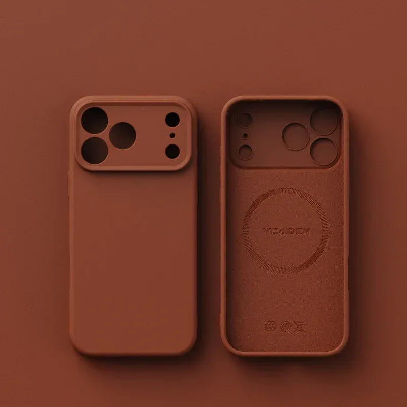 Liquid Silicone Magnetic iPhone Case - Viexta