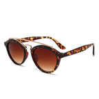 Womens Classic Narrow-Frame Dual-Beam Sunglasses - Viexta