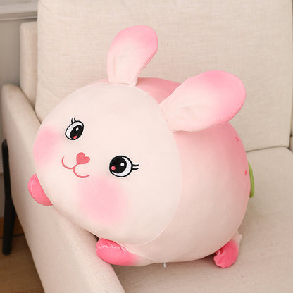 Household Lovely Strawberry Rabbit Plush Toy