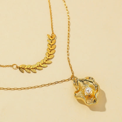 Layered 18k Neckpiece