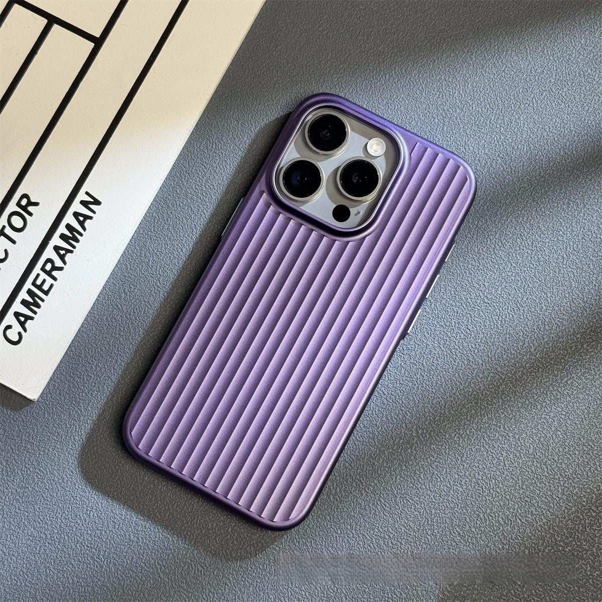 Corrugated Matte Frosted iPhone Case