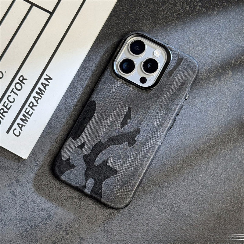 Camouflage Magnetic Drop-resistant iPhone Case