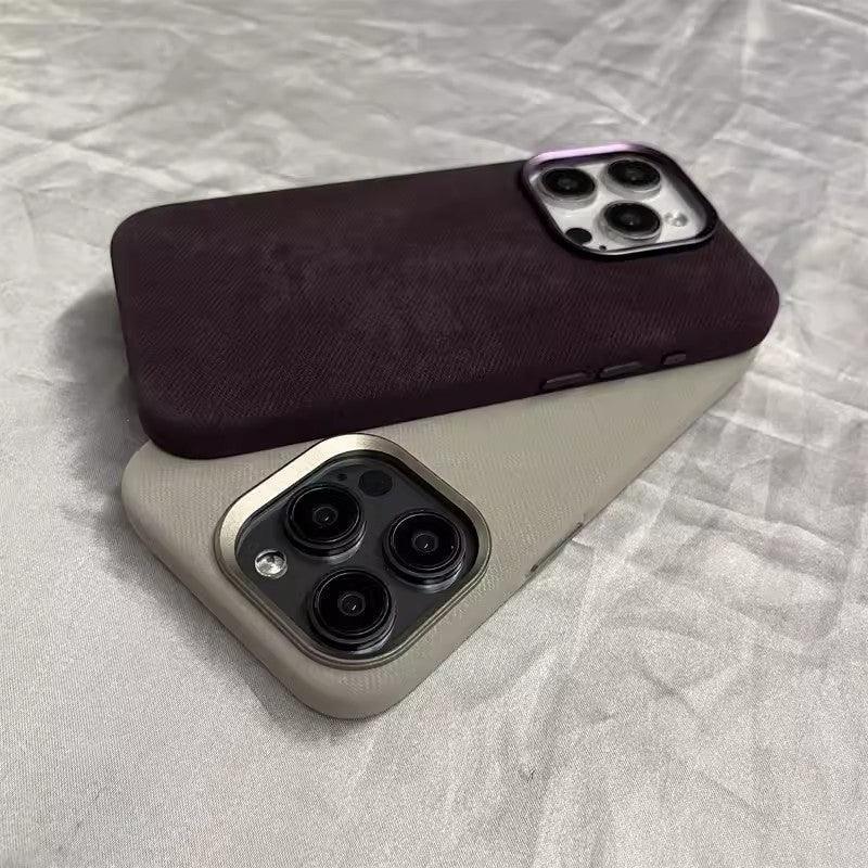 flannel-fiber-cloth-pattern-iphone-case - Viexta