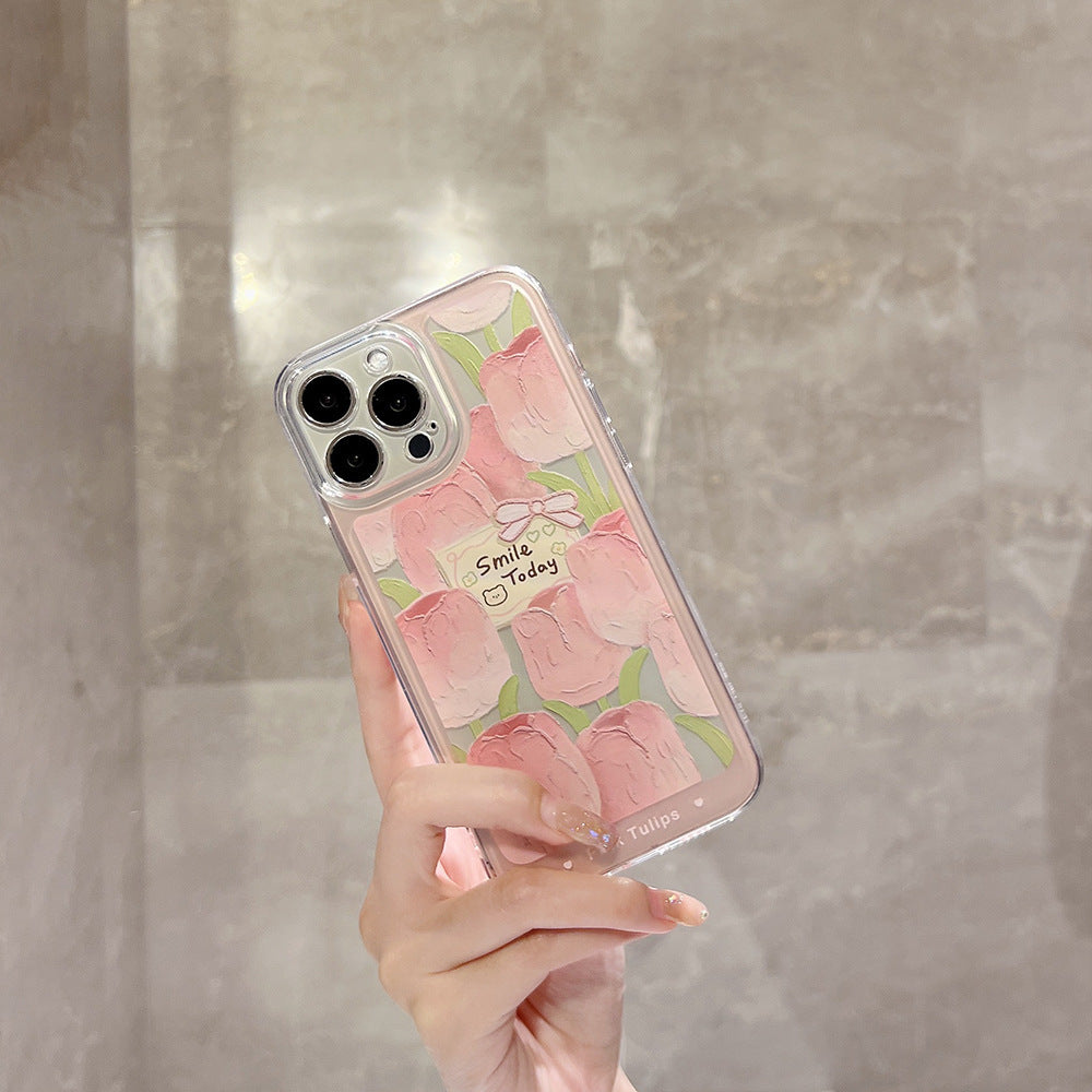 Transparent Anti-falling Soft iPhone Case