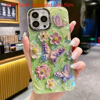 rhinestone-lens-protector-drop-resistant-iphone-case - Viexta