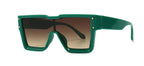 Oversized One Lens Square Sunglasses - Viexta