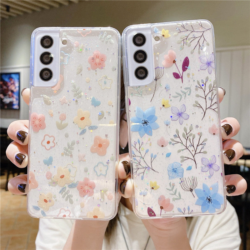 minimalist-floral-samsung-case