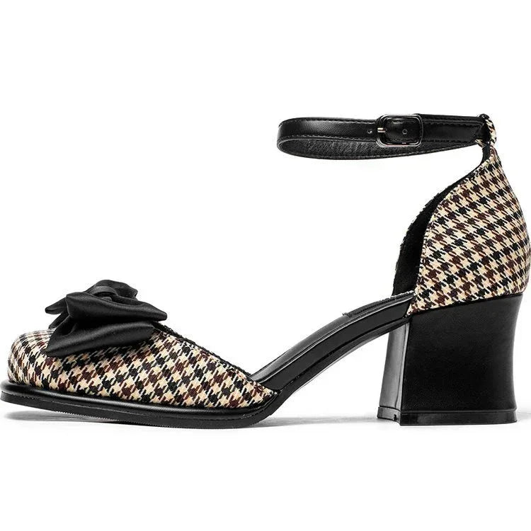 Thick Versatile Women's Temperament High Heels - Viexta