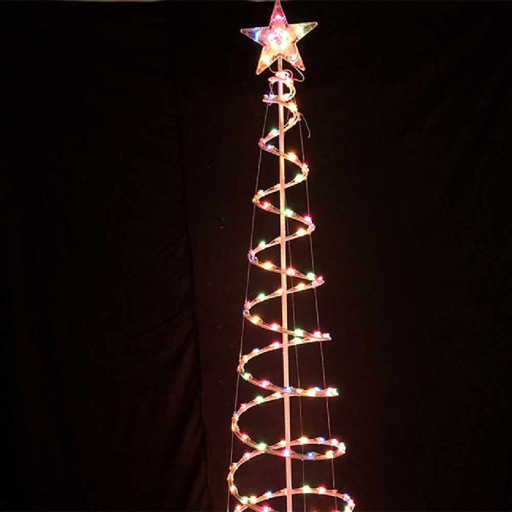 LED Spiral Christmas Tree Light