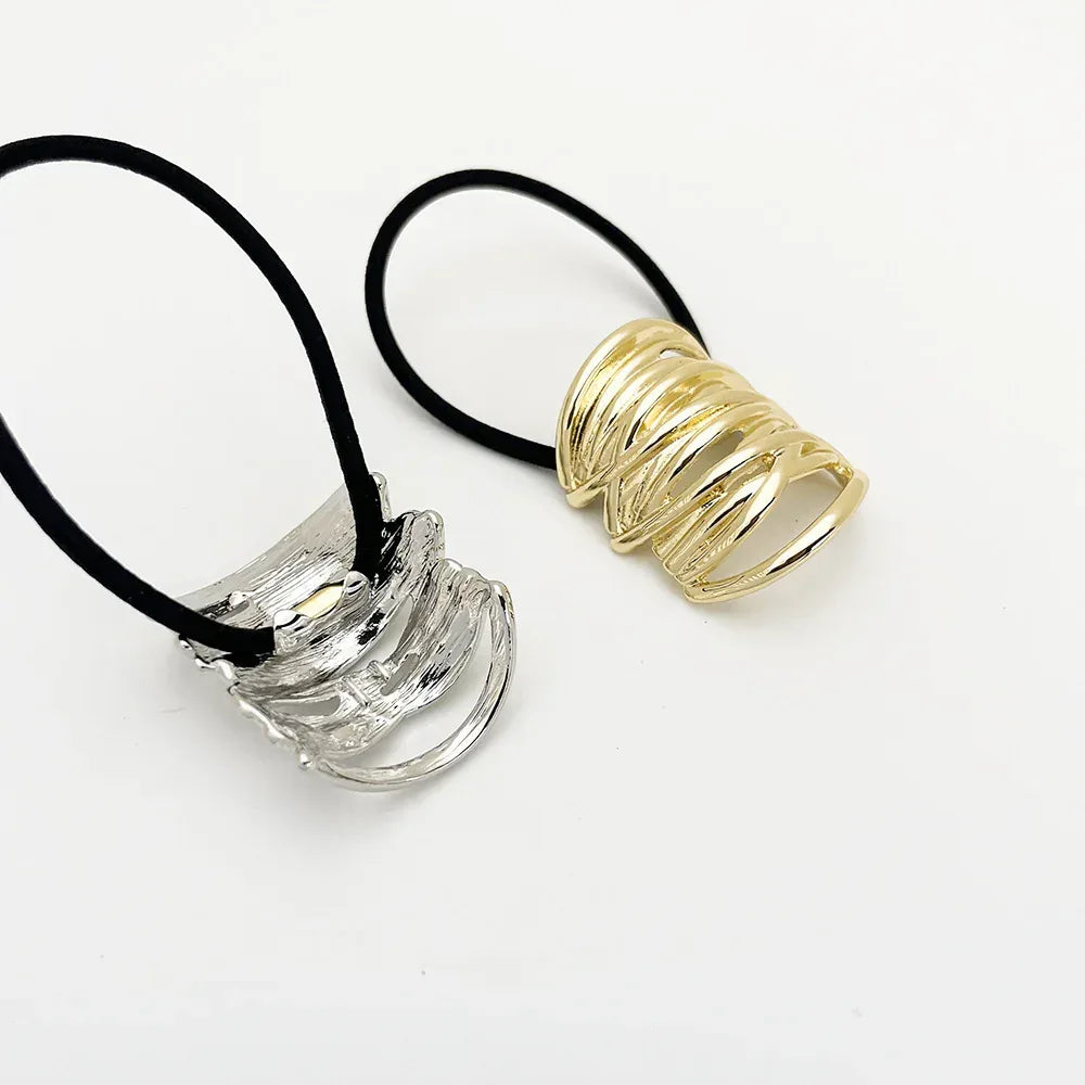 Metal Hair Rope Ponytail Head Rope - Viexta