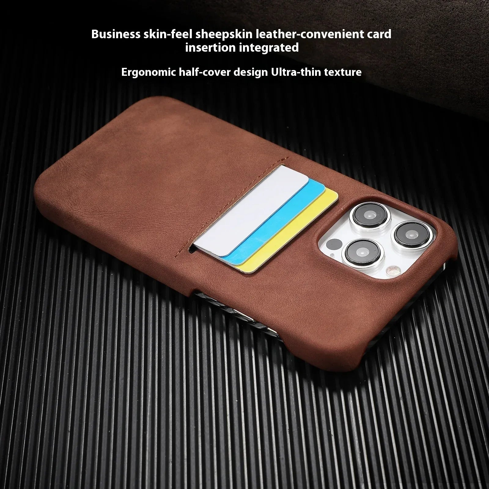 Classic Business Matte Drop-resistant iPhone Cover - Viexta