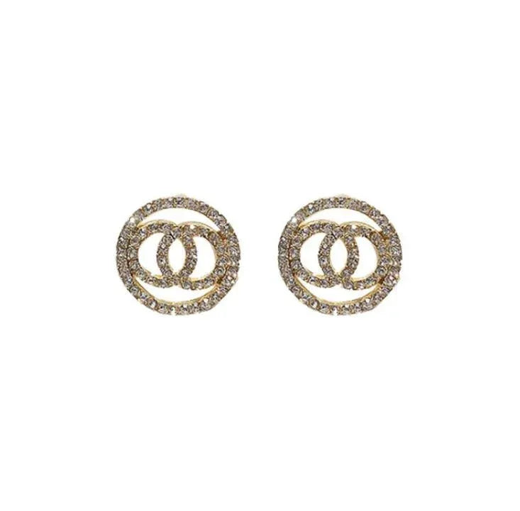 round-full-diamond-earrings - Viexta