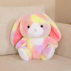 Cute Cute Soft Starry Sky Rainbow Ear Hanging Rabbit Plush Toy - Viexta