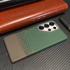 Carbon Fiber Pattern Kevlar Pattern Magnetic Suction Drop-resistant  Samsung case