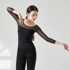 Dress Mesh Top For Women Ballet Practice