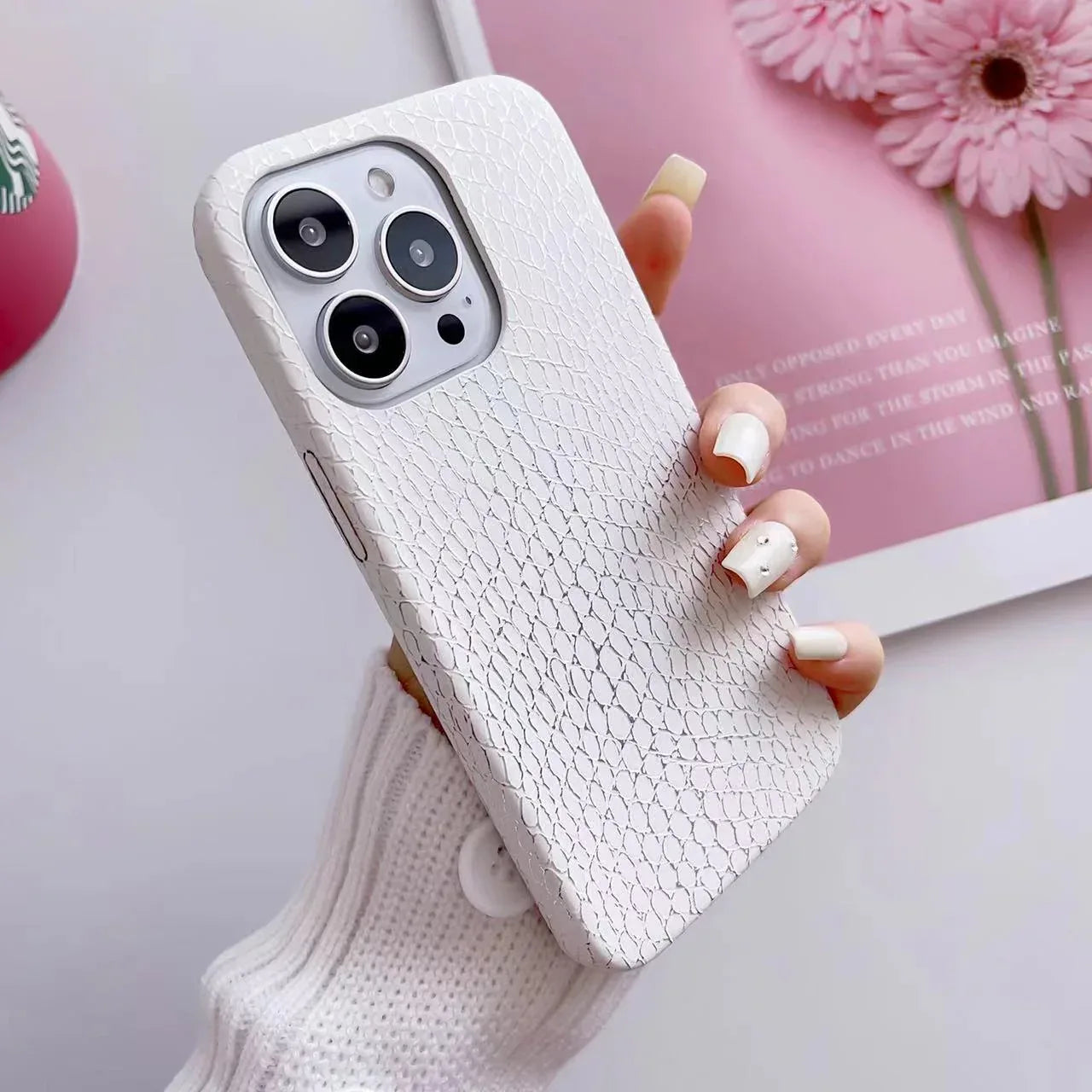Leather Patch iPhone Case - Viexta