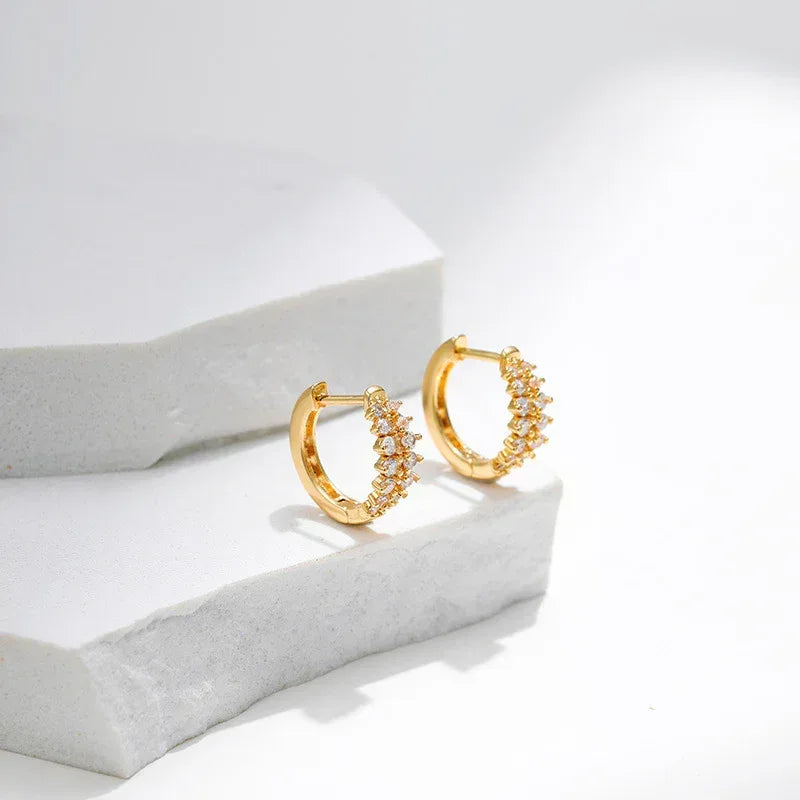 Light Luxury Ear Studs - Viexta