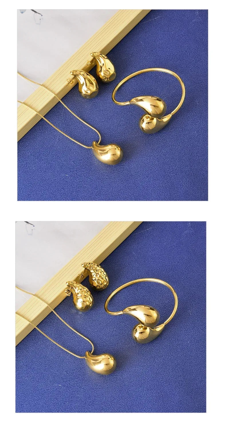 18k Water Drop Vintage Bracelet - Viexta