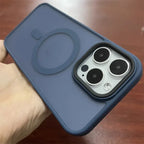 Solid Color Magnetic Frosted iPhone Case - Viexta