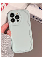 Solid Macaron Liquid Silicone Phone Case - Viexta
