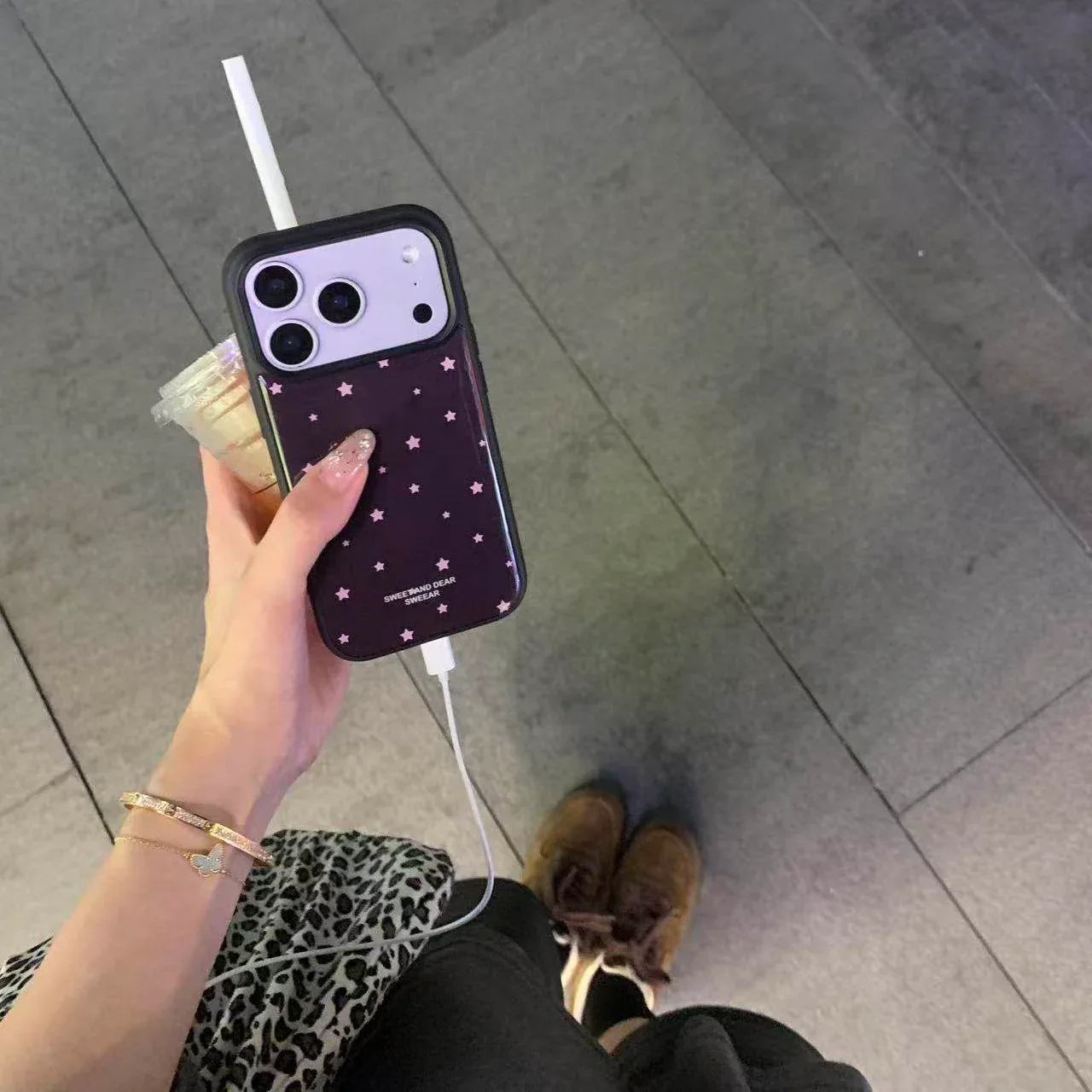 Star-patterned Magnetic iPhone Case