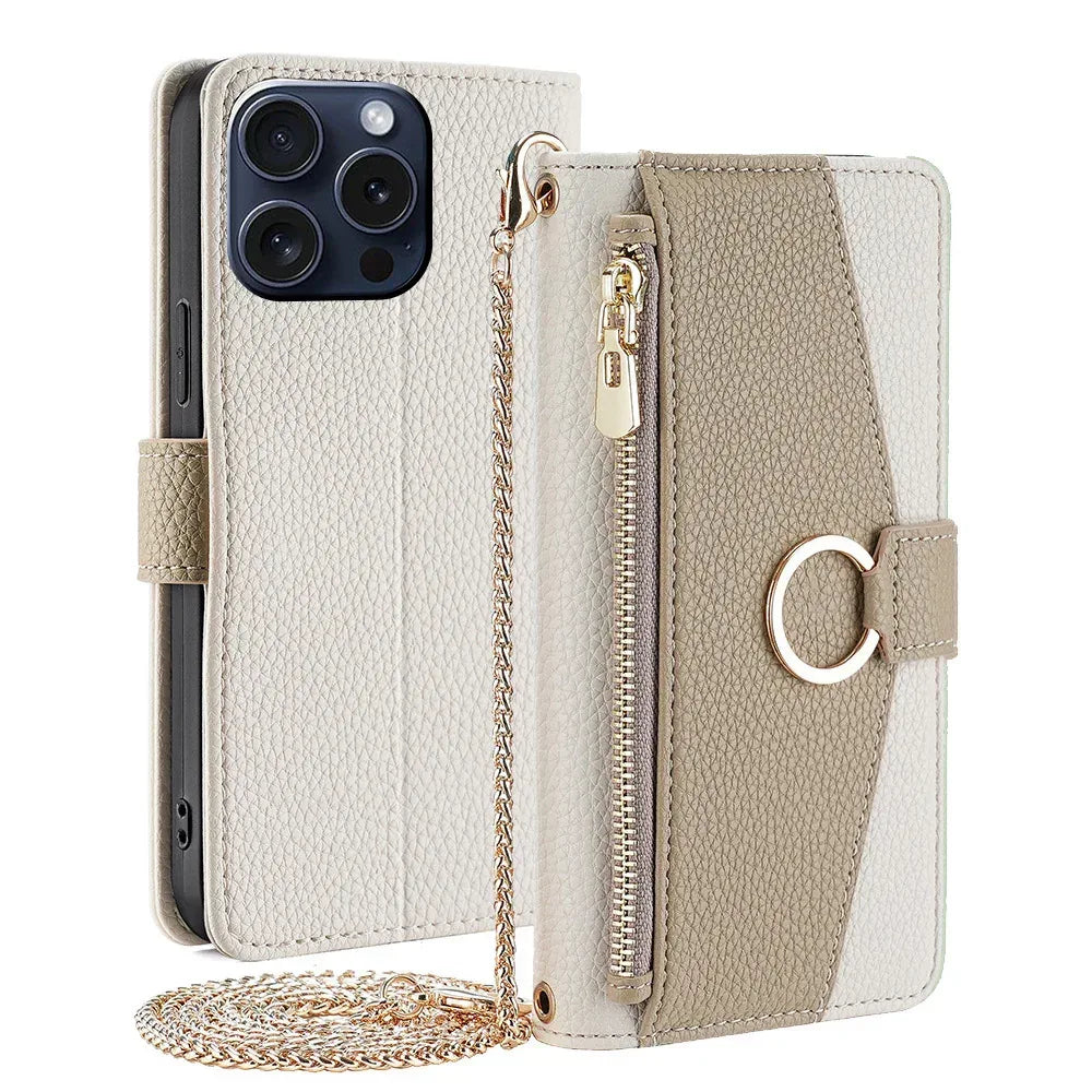 Lanyard Bracket Flip iPhone Cover - Viexta