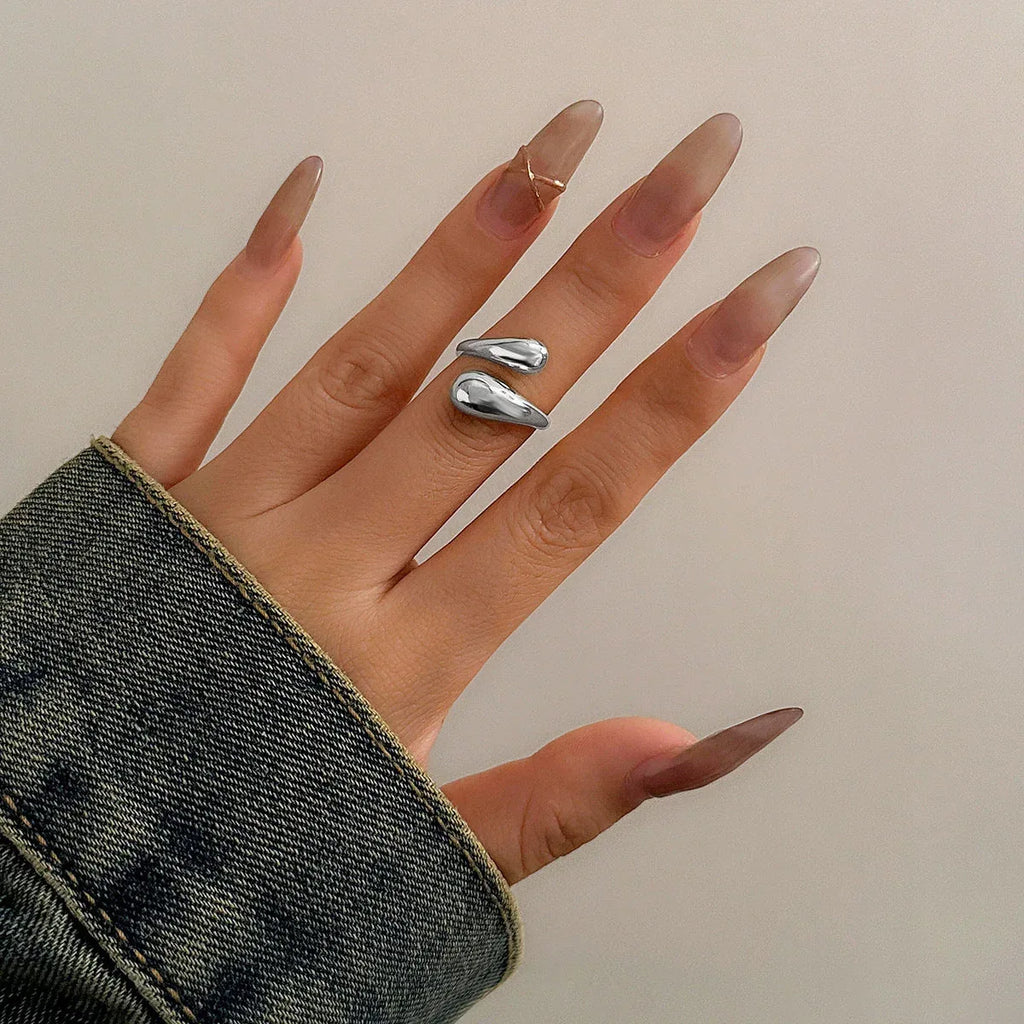 metal-glossy-jewellery-set - Viexta