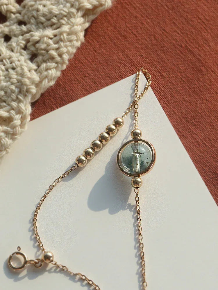 Exquisite Saturn Ornament Clavicle Chain - Viexta