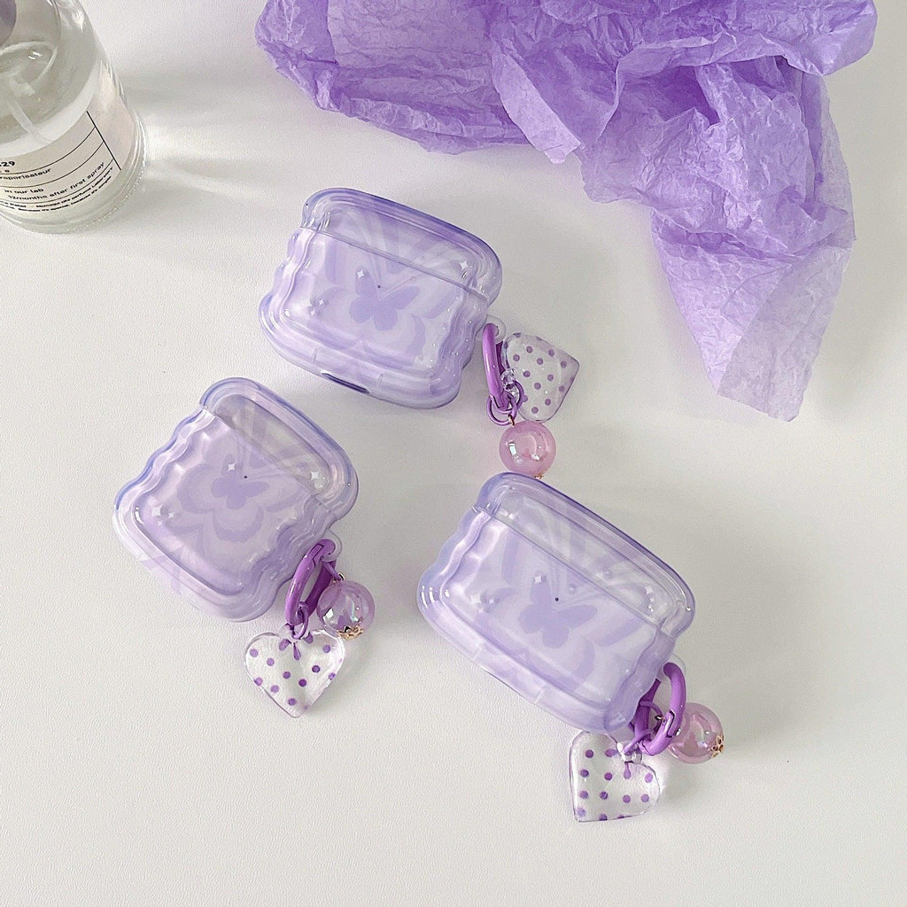 Jelly Purple Headset Airpod case - Viexta