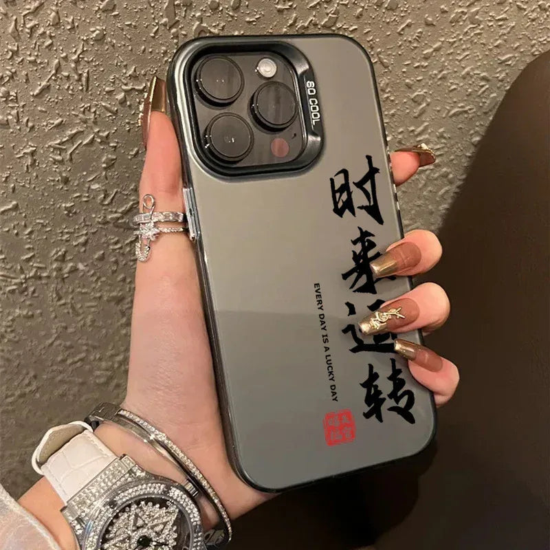 new-laser-color-silver-iphone-case - Viexta