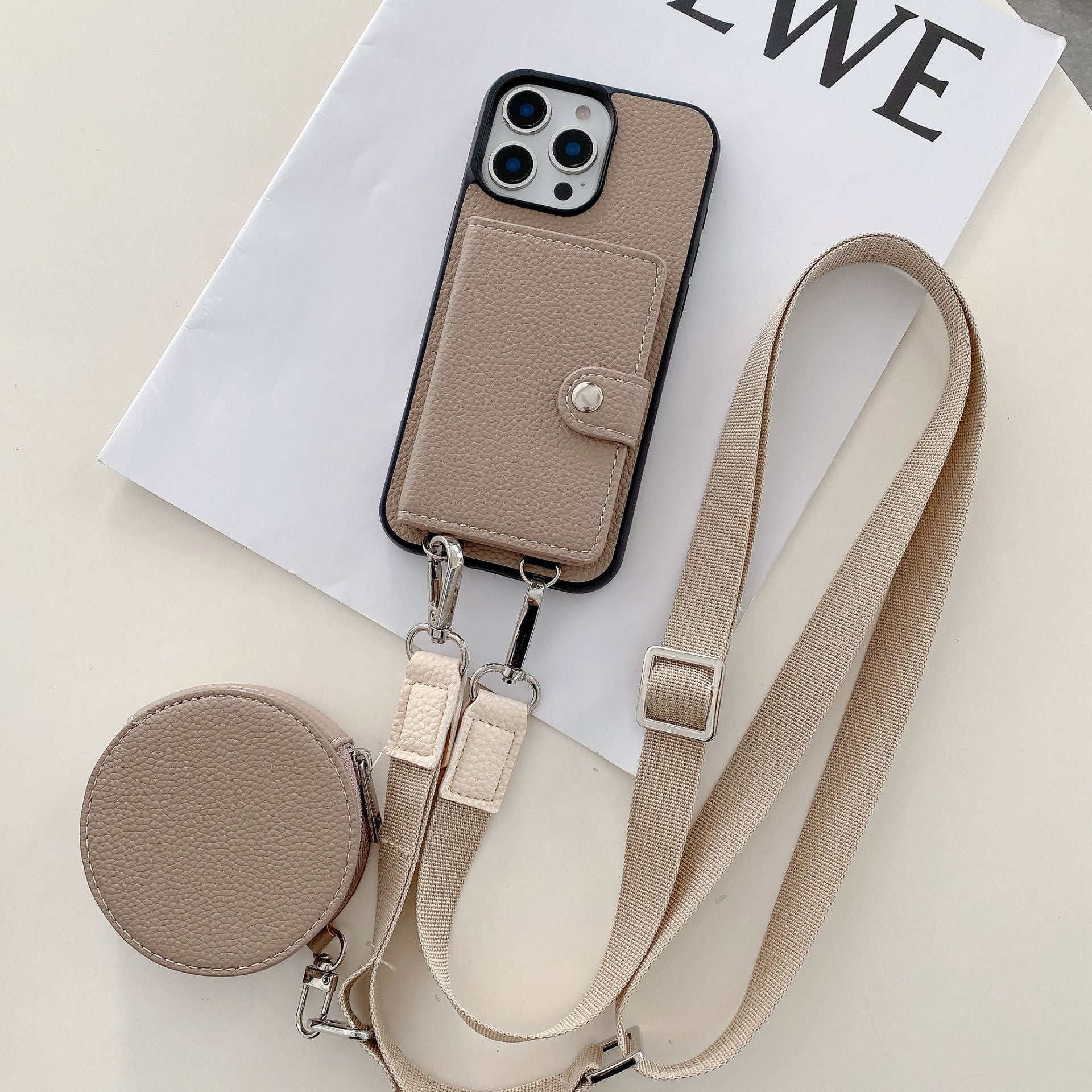 Card Holder Card Lanyard iPhone Case