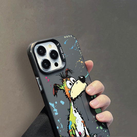 Cartoon Silver iPhone Case