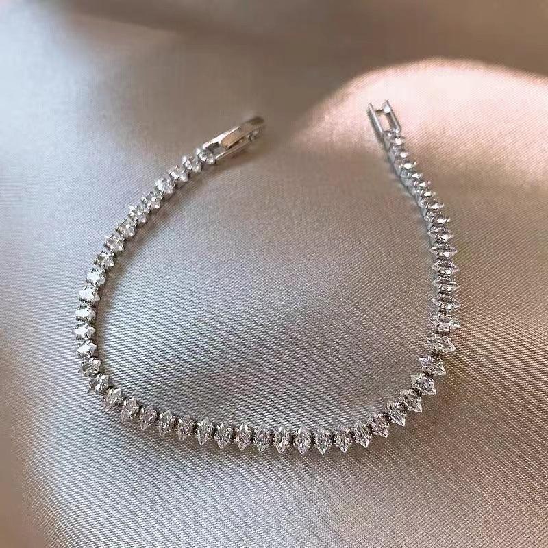Color Zircon Bracelet Retro Horse Eye Fashion - Viexta