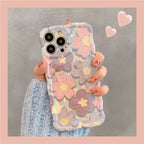 twisted-edge-oil-painting-flower-iphone-case - Viexta