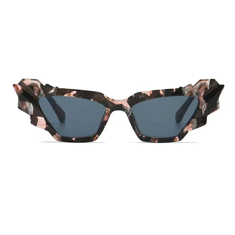 Women's Fashionable And Versatile Personality Irregular Glasses - Viexta