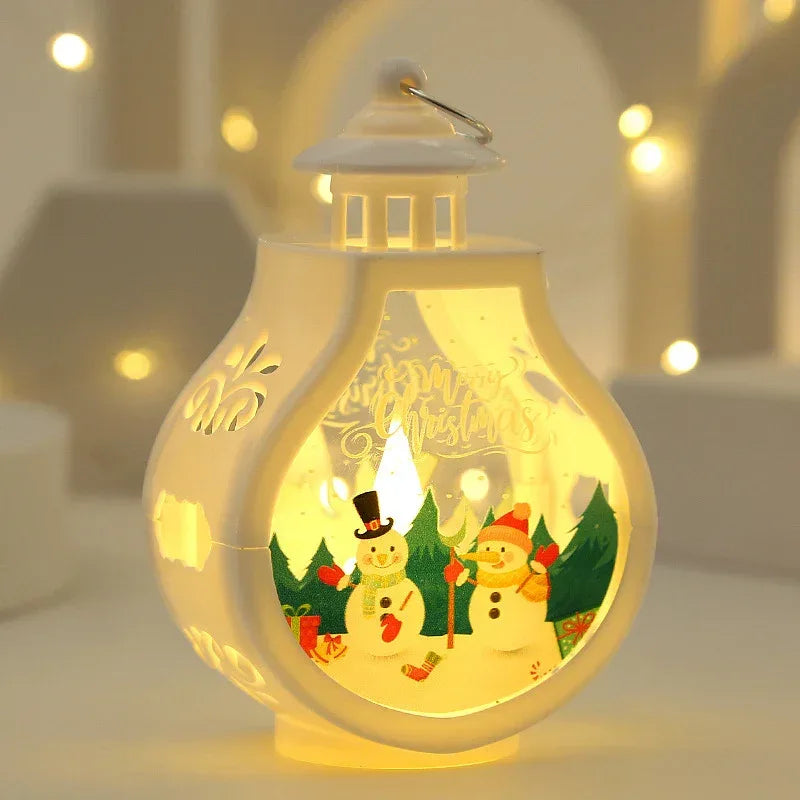 Christmas Candle Lamp Romantic Ornaments - Viexta