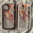 Autumn Wind And Fallen Leaves iPhone Case - Viexta