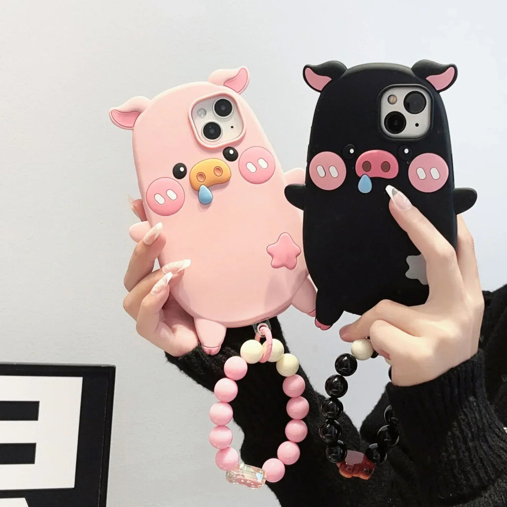 three-dimensional-pig-iphone-case - Viexta