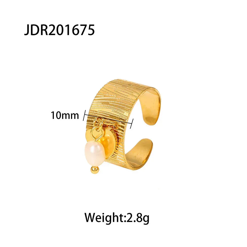 Stainless Steel Pendant Ring - Viexta