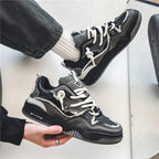 Retro Leisure Non-slip Tide Men's Shoes - Viexta