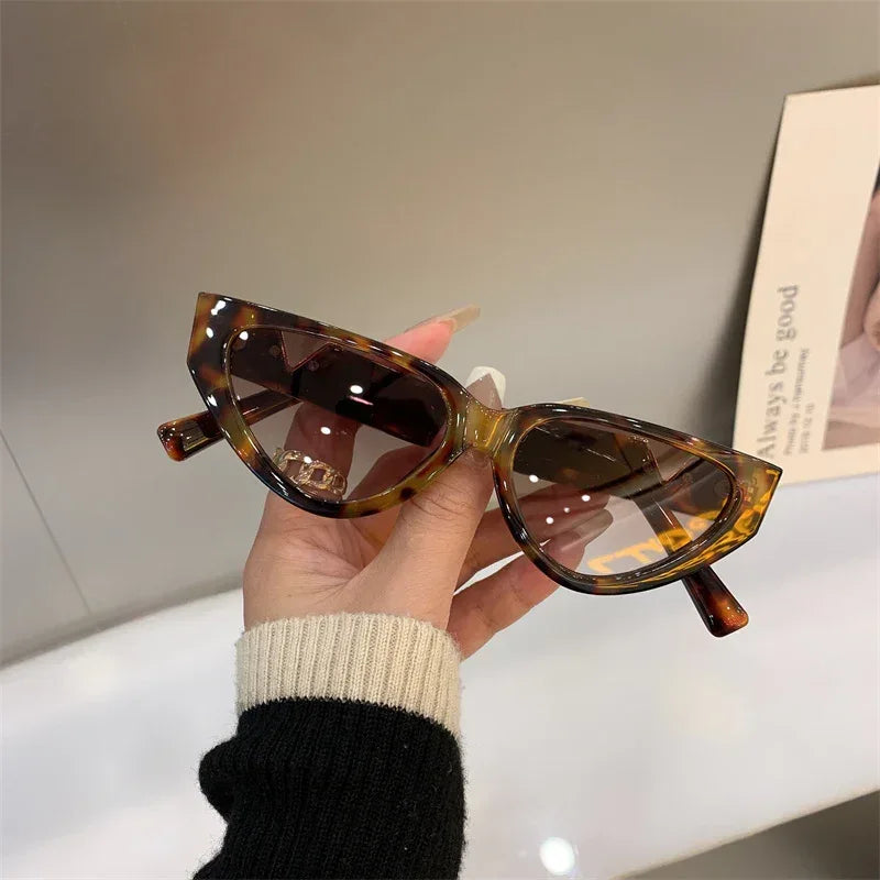 casual-cats-eye-large-rim-sunglasses - Viexta