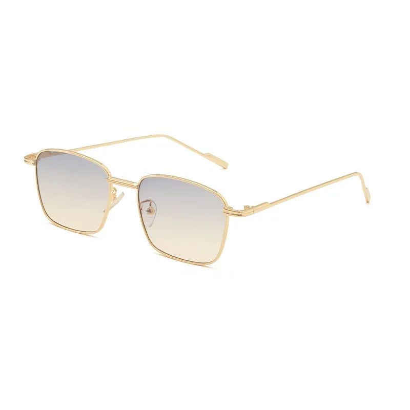 Metal Small Frame Versatile Sunglasses - Viexta