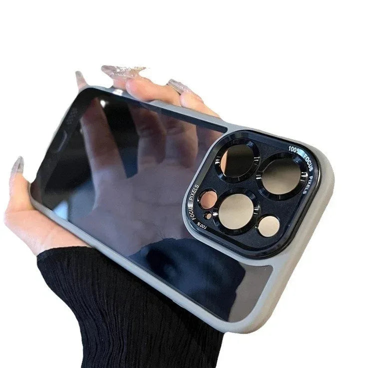 Advanced Primary Color Titanium Lens iPhone Case - Viexta