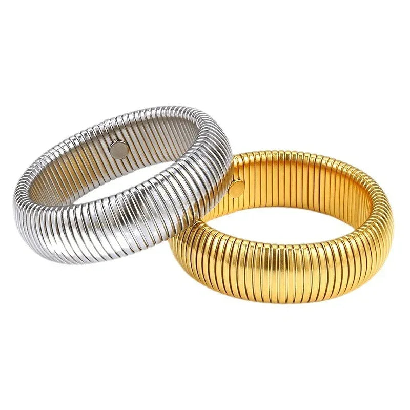 American Titanium Steel Elastic Bracelet - Viexta