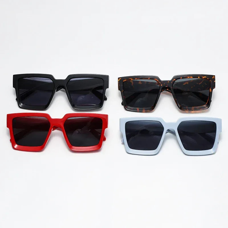 Large Frame Square Sunglasses - Viexta