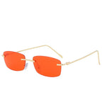 Fashion Rimless Cut-edge Sunglasses - Viexta
