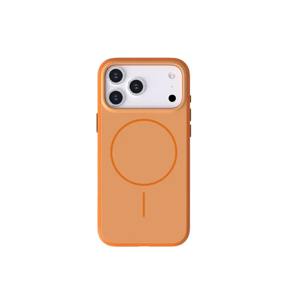 Magnetic Matte Silicone iPhone Case - Viexta