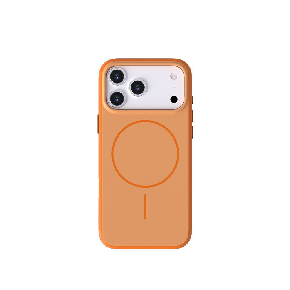 Magnetic Matte Silicone iPhone Case