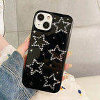 Rhinestone Black XINGX iPhone Case - Viexta